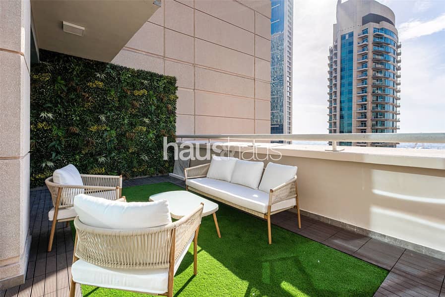 Burj + Sea View | Upgraded | Terrace + Balcony!