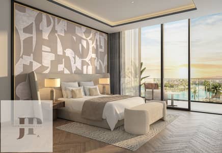 Studio for Sale in Dubai South, Dubai - AZIZI VENICE BEDROOM VIEW. jpg