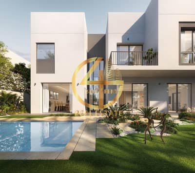3 Cпальни Вилла Продажа в Яс Айленд, Абу-Даби - 19 Rear Yard Area. jpg