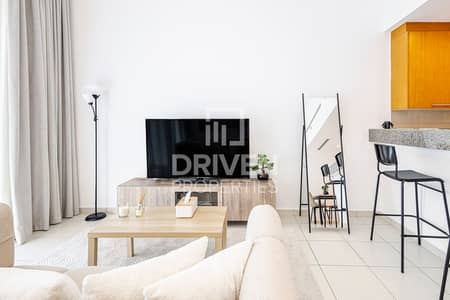 Studio for Rent in Business Bay, Dubai - Bright Studio | Fully Furnished | Community View
