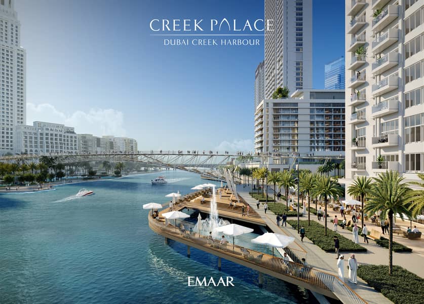 Creek Palace – 2-Bedroom Apartment with Waterfront Promenade Views Creek Palace – 2-Bedroom Apartment with Waterfront Promenade Views