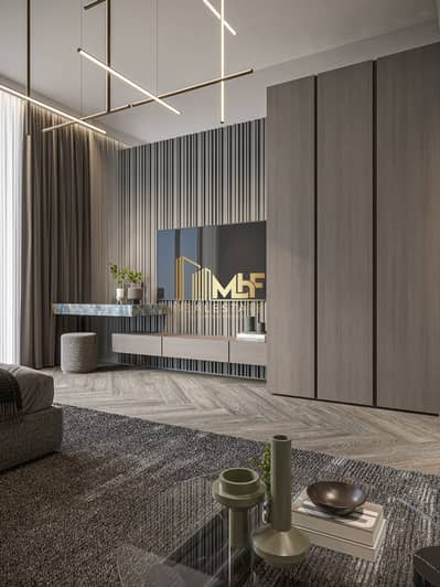 Studio for Sale in Arjan, Dubai - TCD Studio_TV area. jpg