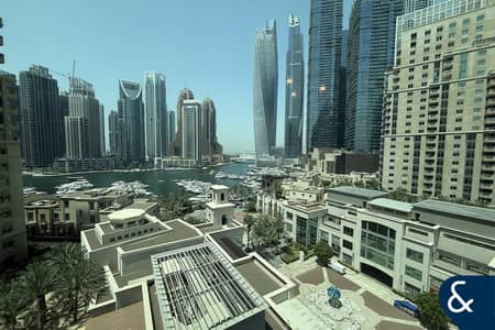 2 Bedroom Apartment for Rent in Dubai Marina, Dubai - Two Bedroom | Unfurnished | Marina View