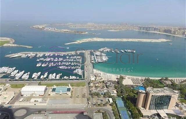 Largest 2 Beds | Full Marina and Sea View