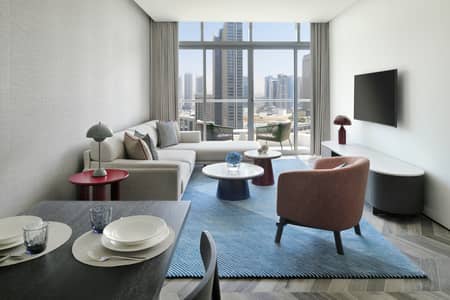 شقة 3 غرف نوم للايجار في دبي مارينا، دبي - 3 BED Living Room. JPG