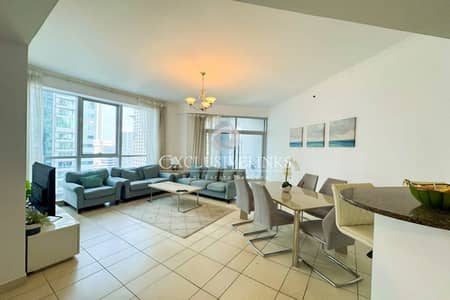 2 Bedroom Flat for Rent in Dubai Marina, Dubai - Prime Location | Fully Furnished | Vacant