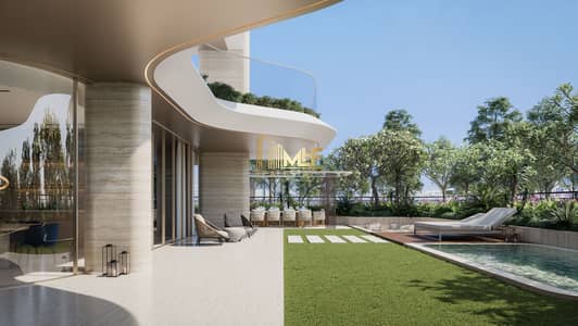 朱美拉棕榈岛， 迪拜 4 卧室公寓待售 - Render_Vitalia_Residences_3 Bed_Terrace. jpg