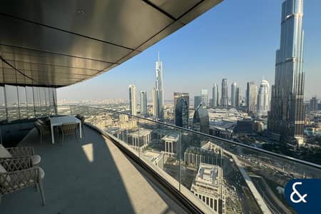3 Bedroom Apartment for Rent in Downtown Dubai, Dubai - Exclusive | Burj Khalifa View | Vacant
