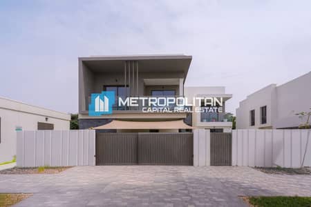4 Bedroom Villa for Sale in Yas Island, Abu Dhabi - Single Row | Standalone 4BR+M | Partial Golf View