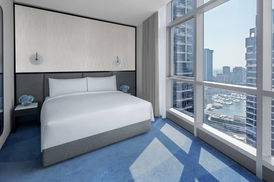 6 2 Bedroom JBR - Master bedroom. jpg