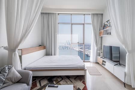 Studio for Sale in Dubai Maritime City, Dubai - Studio | High Floor | Sea View | Tenanted
