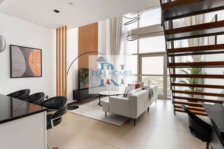 شقة 1 غرفة نوم للايجار في مركز دبي المالي العالمي، دبي - Living Room 4. jpg