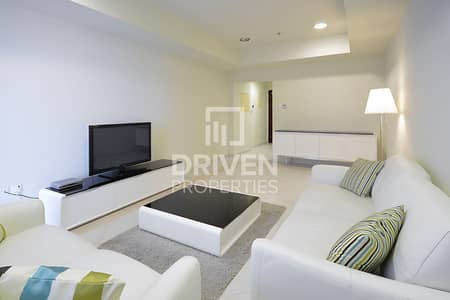 1 Bedroom Apartment for Rent in Dubai Marina, Dubai - Vacant | Spacious Apartment with Partial Sea View