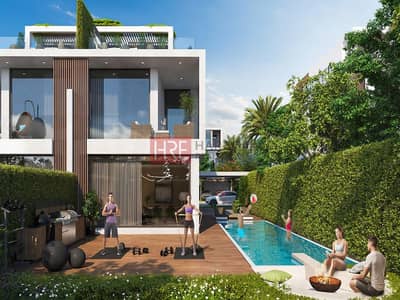 5 Bedroom Villa for Sale in DAMAC Hills 2 (Akoya by DAMAC), Dubai - Semi Detached | Lake and Park View | Negotiable