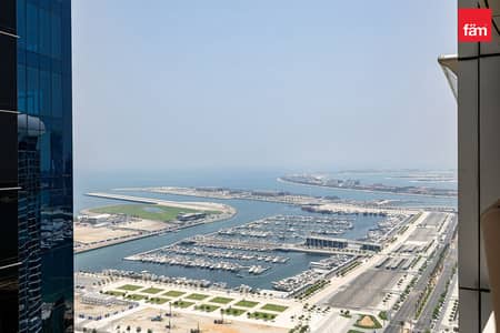 1 Bedroom Flat for Rent in Dubai Marina, Dubai - SPACIOUS | FURNSIHED | 4 CHQS | SEA VIEW