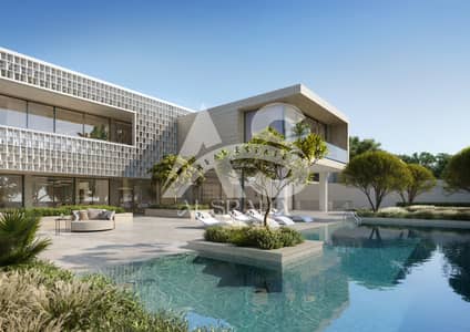 4 Bedroom Villa for Sale in Al Hudayriat Island, Abu Dhabi - MODON_NawayefVillas02_CGI43_Heights2-Pool_02_12k. jpg