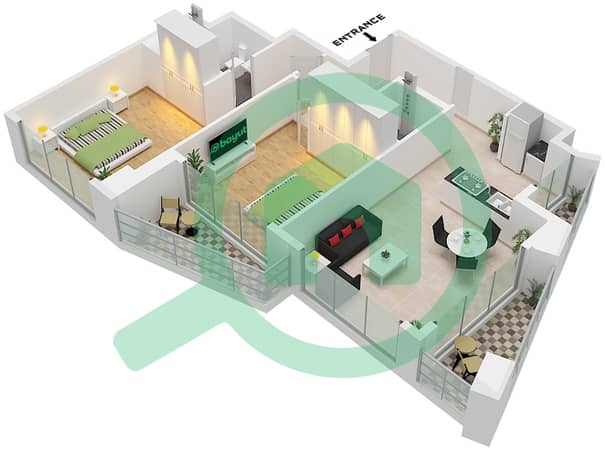 Unit 5,8 Floor 1-11