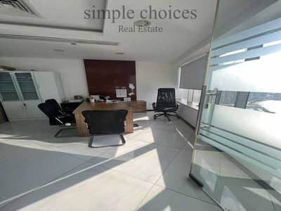 Office for Rent in Business Bay, Dubai - Fully Fitted & Furnished  Office / Glass Partition