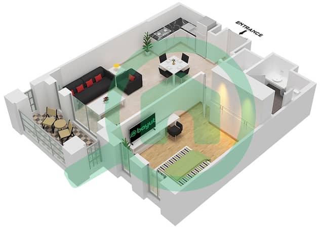 Type A Unit 5 Floor1-5