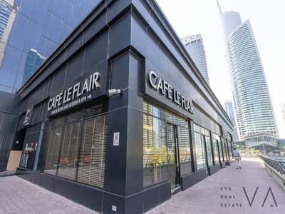 Shop for Rent in Jumeirah Lake Towers (JLT), Dubai - Retail space | Lake views | Vacant Now