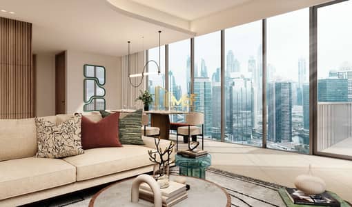 3 Bedroom Apartment for Sale in Jumeirah Lake Towers (JLT), Dubai - Render_WResidencesJLT_LivingArea2. jpeg