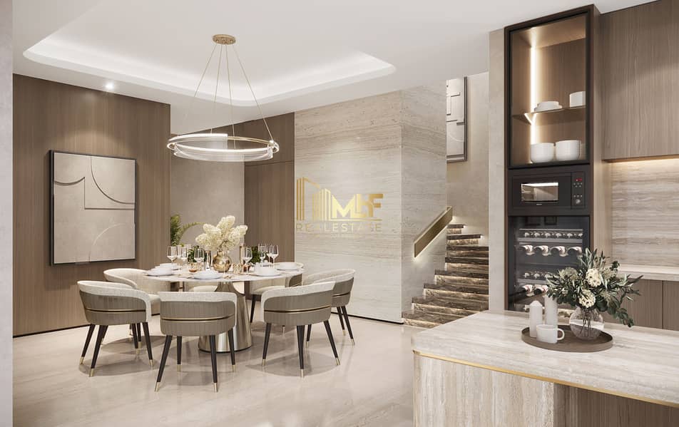 3 Render_Kempinski Marina Residences Dubai_3BR Duplex - Dining. jpg