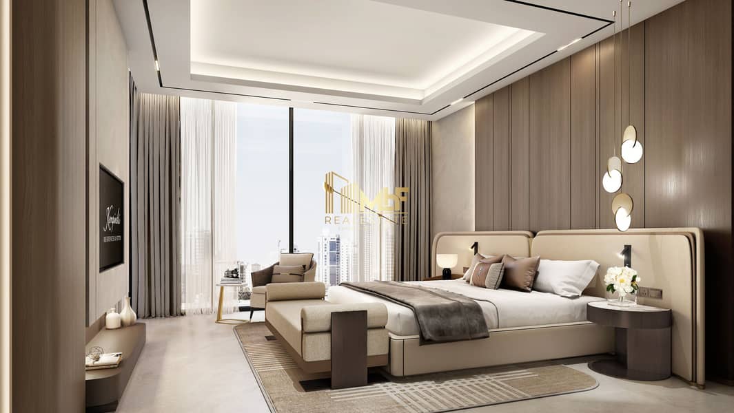11 Render_Kempinski Marina Residences Dubai_3BR Duplex - Master Bed. jpg