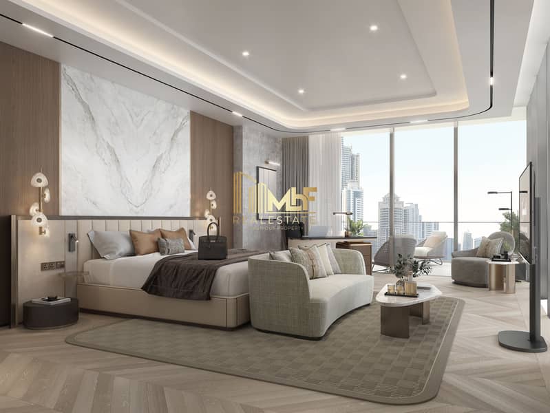 13 Render_Kempinski Marina Residences Dubai_5BR Duplex - Master Bed. jpg