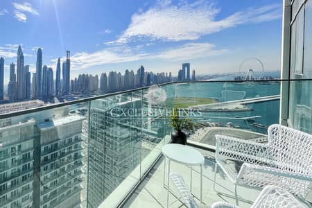 1 Bedroom Apartment for Rent in Dubai Harbour, Dubai - Panoramic Views | Furnished | Chiller Free