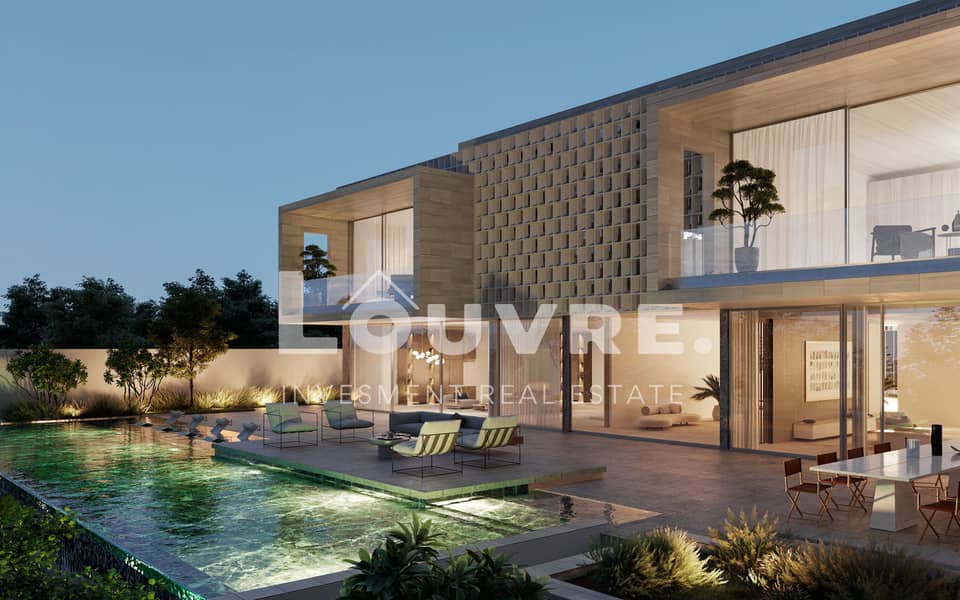 5 Mansion T3 Rear facade pool - G+2. jpg