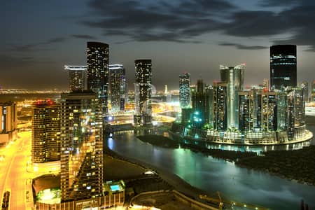 阿尔雷姆岛， 阿布扎比 1 卧室公寓待售 - hydra-avenue-city-of-lights-al-reem-island-skyline-view (1). JPG