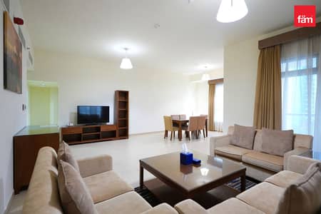 2 Bedroom Flat for Rent in Jumeirah Beach Residence (JBR), Dubai - NO COMMISSION I Fully Serviced I Close to Metro