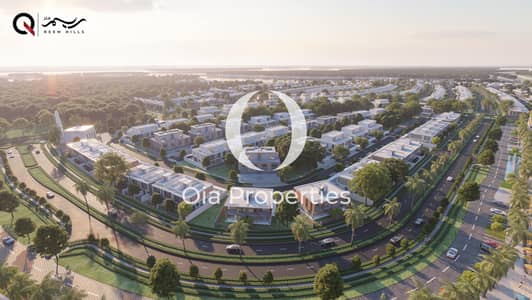 3 Bedroom Townhouse for Sale in Al Reem Island, Abu Dhabi - Aerial01DuskSea-min. jpg