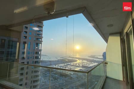 2 Bedroom Apartment for Rent in Dubai Marina, Dubai - FURNISHED I HIGH FLOOR I SPACIOUS