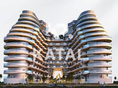فلیٹ 1 غرفة نوم للبيع في جزيرة المرجان، رأس الخيمة - Aqua Arc, Apartment for Sale, Al Marjan Island, Ras Al Khaimah 01. jpg