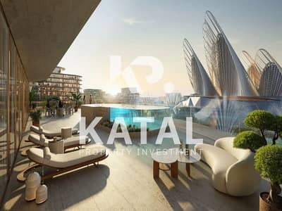 3 Cпальни Апартамент Продажа в Остров Садият, Абу-Даби - Fountain view Residences Apartment for sale in ,Mandarine Oriental The Residences, Saadiyat Cultural District, Saadiyat Island001 Zayed Museum, Louvre Museum 007. jpg