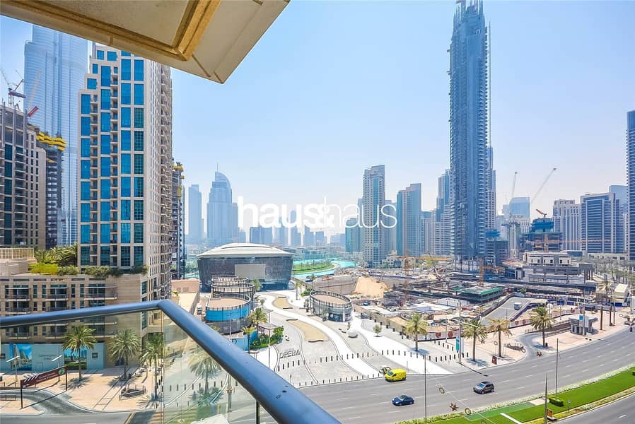 Unfurnished 2 BR| Burj Khalifa and Boulevard Views