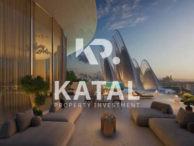 3 Cпальни Апартаменты Продажа в Остров Садият, Абу-Даби - Fountain view Residences Apartment for sale in ,Mandarine Oriental The Residences, Saadiyat Cultural District, Saadiyat Island001 Zayed Museum, Louvre Museum 006. jpg