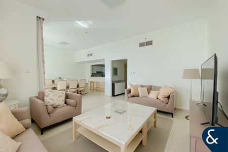 2 Bedroom Apartment for Rent in Jumeirah Beach Residence (JBR), Dubai - Two Beds | Furnished | Full Sea View