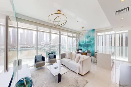 3 Bedroom Flat for Rent in Dubai Harbour, Dubai - Luxurious | Harbour Views | Private Beach Access