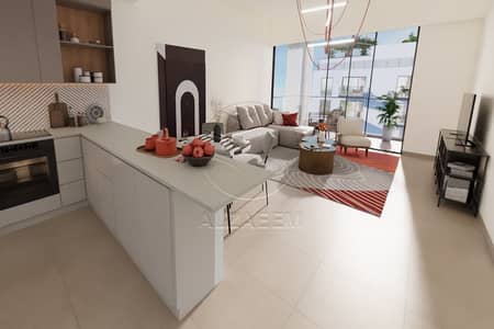 萨迪亚特岛， 阿布扎比 1 卧室单位待售 - Foyer. jpg