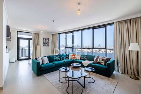 3 Bedroom Flat for Rent in Dubai Creek Harbour, Dubai - Furnished With Maids Room | Chiller Free