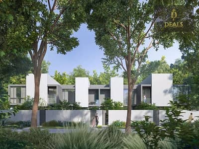 Al Sehma， 夏尔迦 2 卧室联排别墅待售 - 230720-Townhouse-backside-hi-res. jpg