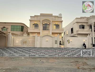 Villa for rent in Al Rawda 1, Ajman, first resident, VIP finishing, with a large swimming pool and garden