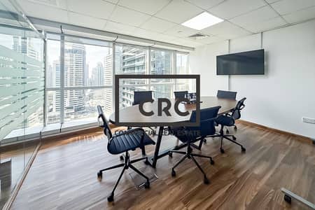 Office for Rent in Jumeirah Lake Towers (JLT), Dubai - GRADE A COMMERCIAL TOWER | FITTED | LAKE VIEW