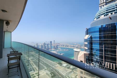 2 Bedroom Apartment for Rent in Dubai Marina, Dubai - Prime Location | Full Sea Views | Vacant