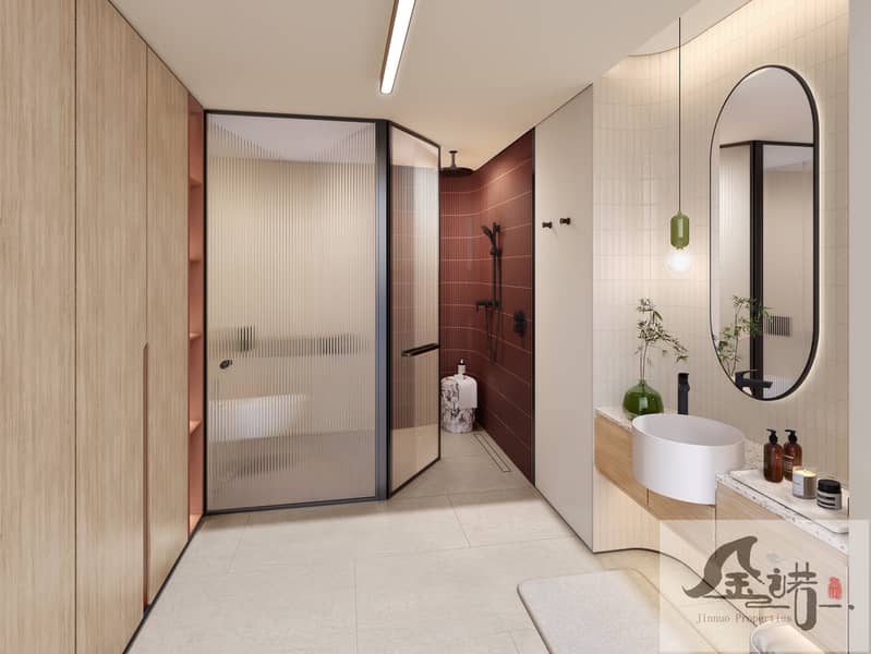 18 Typical 1 BHK Type A1 Master Bathroom. jpg