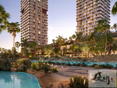 3 Cпальни Апартаменты Продажа в Дубай Морской Город, Дубай - Cove with 2F towers. jpg