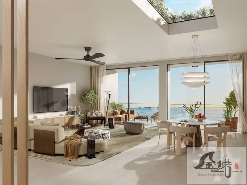 15 Chalet B (Upper Level) Living Dining. png