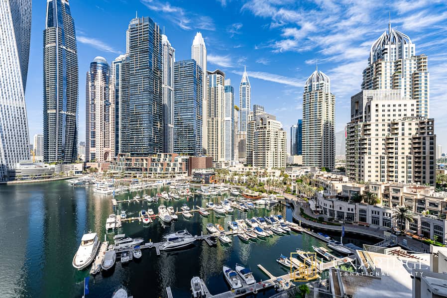 Amazing Upgraded Three Bedroom | Full Marina View Amazing Upgraded Three Bedroom | Full Marina View